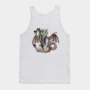 Chimera Cubs: Pallas Cat (Silver) Tank Top